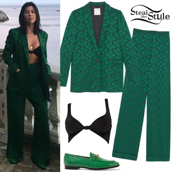 Sandro Floral Jacquard Blazer - Picture 4 of 7